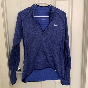 Blue Nike Dri-fit pullover